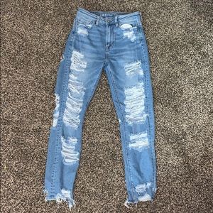 American eagle mom jeans